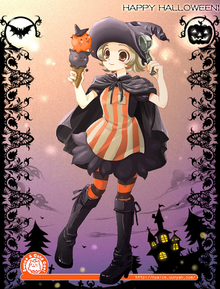 �A�C�X�������HAPPY HALLOWEEN!�y�ɂႢ���I�z